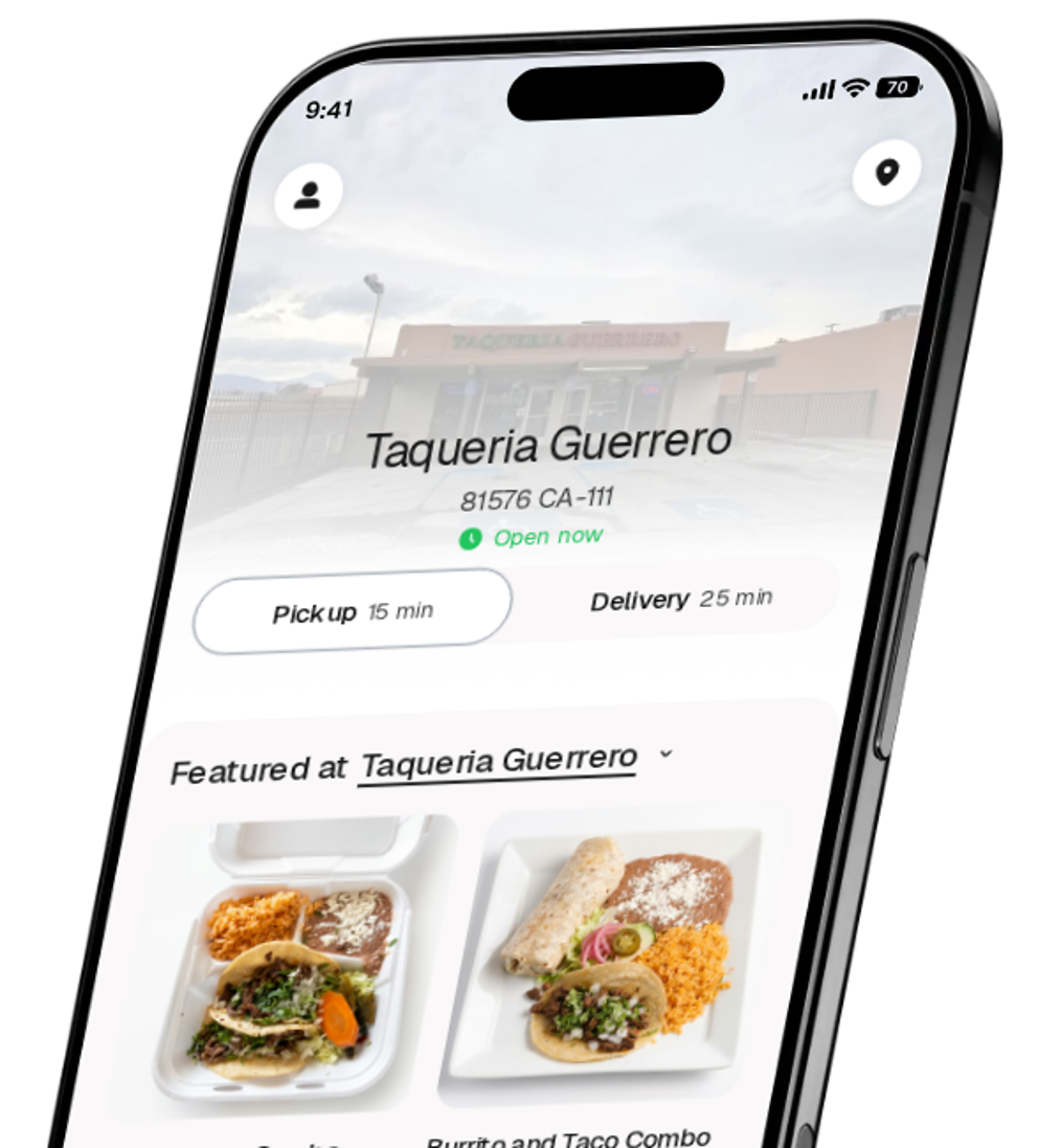 Taqueria Guerrero app preview